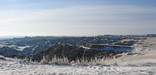 A snowy, frost-filled paradise from Big Badlands Overlook